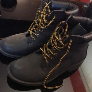Combat boots!